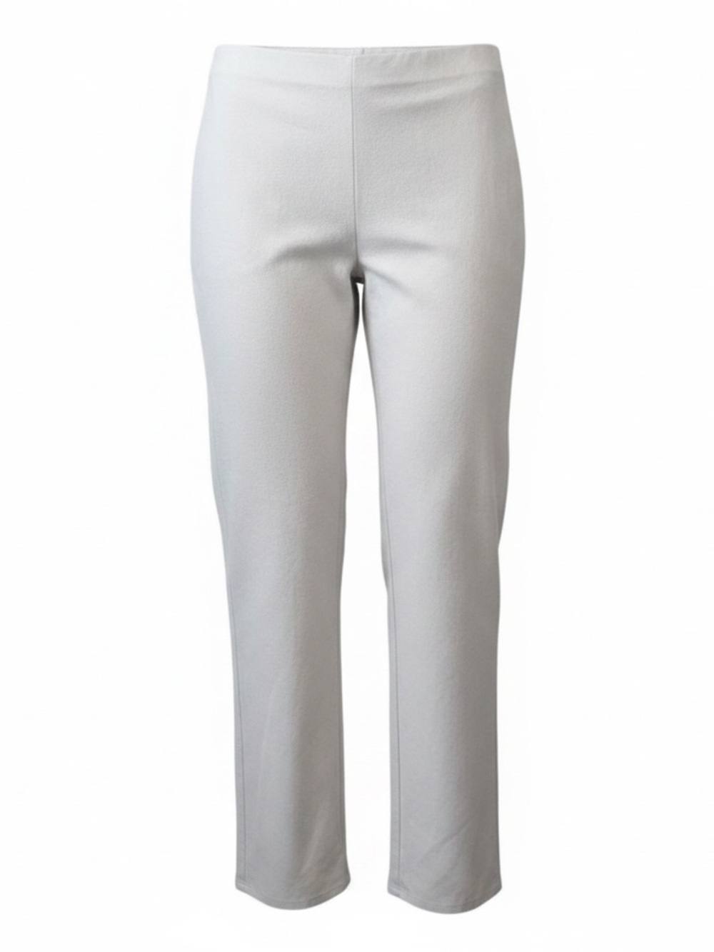 Eileen Fisher 100% Wool Light Neutral Wide Leg High Rise Pants Women's size XL